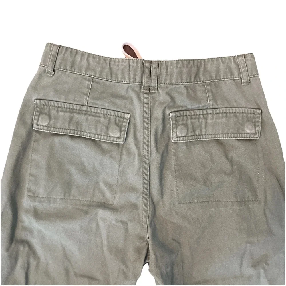 Pistola Women's Cargo Pants 24 In Waist Drawstring Army Green 26" Inseam Gorp - Picture 9 of 9